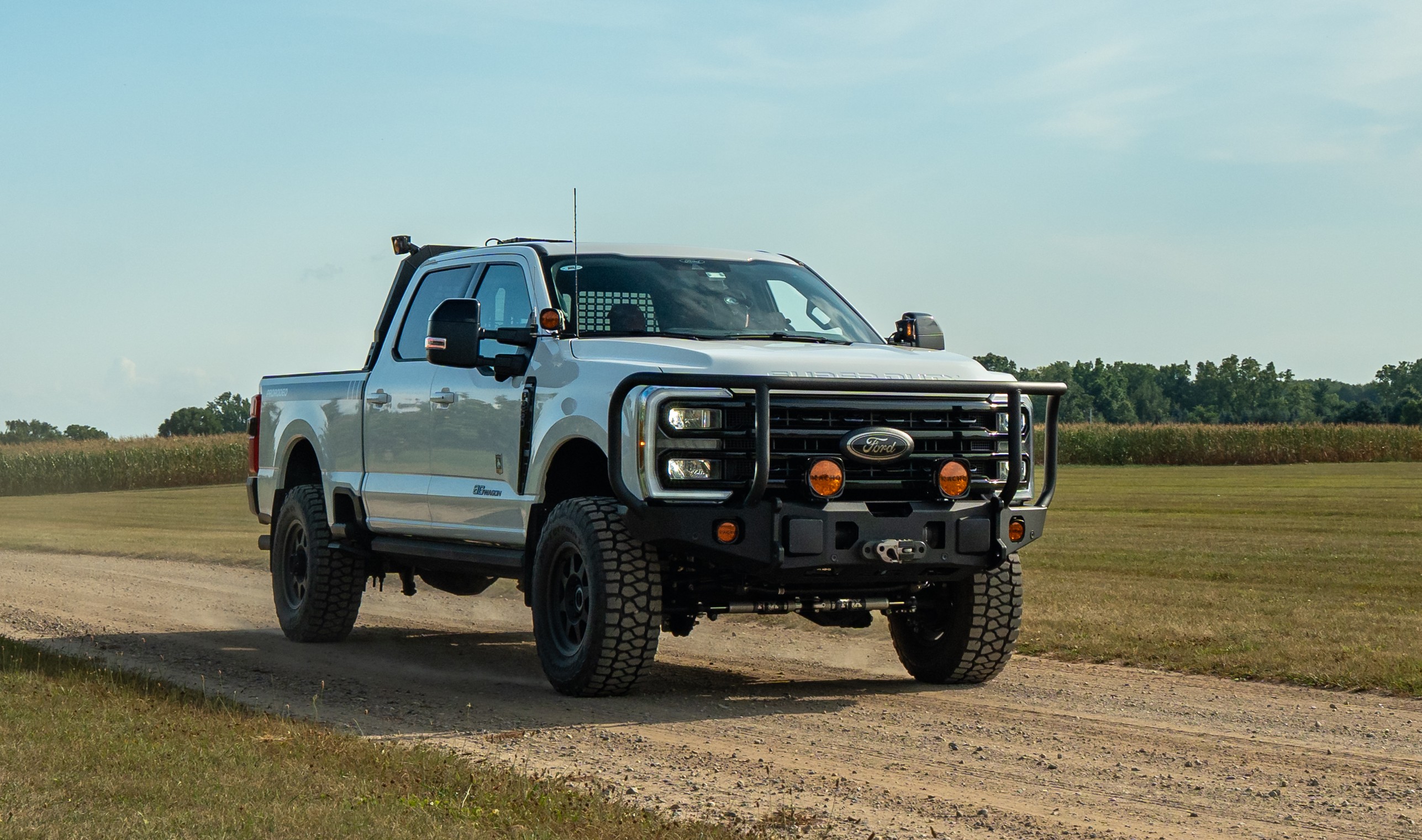 AGwagon Ford on dirt road